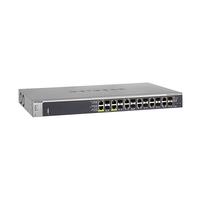 [GSM7212F-100NES] NetGear GSM7212F-100NES 12 Portlu 10/100/1000 Gigabit Omurga Switch 12xSFP Port, 4 Port PoE+(150W) 
