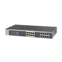 [JGS516PE-100EUS] NetGear JGS516PE-100EUS 16 Portlu 10/100/1000 Gigabit Prosafe Plus Switch, 8 Port PoE (85W) 