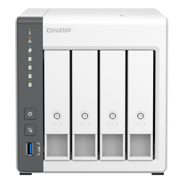 [TS-433-4G] QNAP TS-433-4GB RAM 4 Hdd Yuvalı Tower NAS