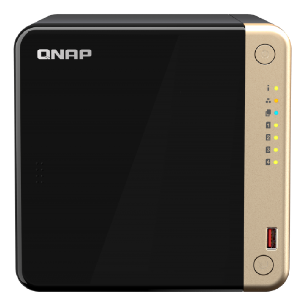 [TS-464-8G] QNAP TS-464-8GB RAM 4 Hdd Yuvalı Tower NAS
