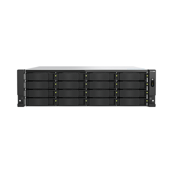 QNAP TS-h1887XU-RP-E2334-16GB RAM 18 Hdd Yuvalı Rack NAS