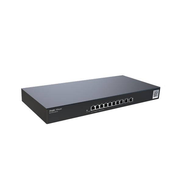 [RG-EG310GH-E] Reyee RG-EG310GH-E 10 Portlu Router, Web Yönetilebilir, 300 Kullanıcı 