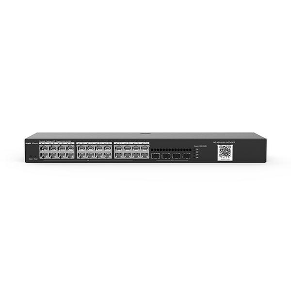[RG-NBS3100-24GT4SFP-V2] Reyee RG-NBS3100-24GT4SFP-V2 24 Portlu, 10/100/1000 Gigabit, L2 Yönetilebilir Switch, 4 SFP 