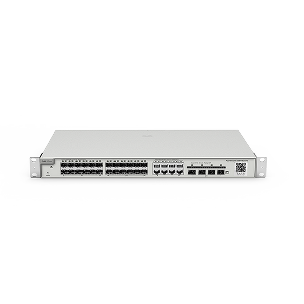 [RG-NBS3200-24SFP/8GT4XS] Reyee RG-NBS3200-24SFP/8GT4XS 24 Portlu, 24*1G SFP, 8 10/100/1000Base-T Kombo, 4*10G SFP, L2 Yönetilebilir Switch 