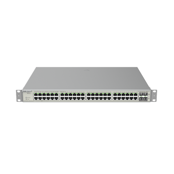 [RG-NBS5200-48GT4XS-UP] Reyee RG-NBS5200-48GT4XS-UP 48 Portlu, 10/100/1000 Gigabit, L3 Yönetilebilir Switch, 4*10G SFP, 48 Port PoE (740W) 
