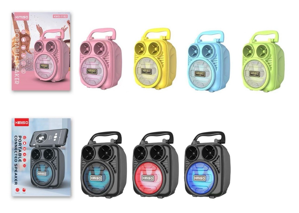 [39236] Platoon PL-4512 Bluetooth, SD, USB Girişli Işıklı Speaker (KMS-1182)