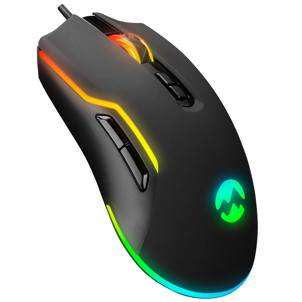 [37119] Everest SM-G14 DUSK Usb Siyah 1600-7200 dpi RGB Ledli Gaming Oyuncu Mouse