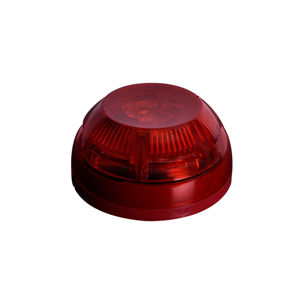 [TFS-3192R] Teknim TFS-3192R Konvansiyonel Flaşörlü Alarm Sireni, Kırmızı 