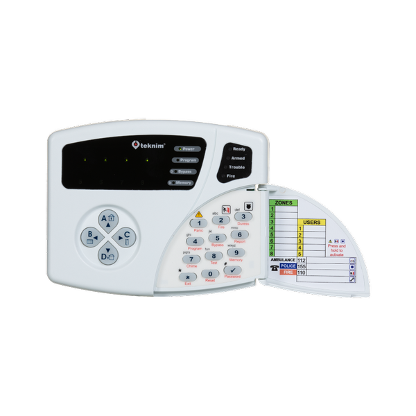 [VPC-108] Teknim VPC-108 LED Keypad, VAP Serisi 