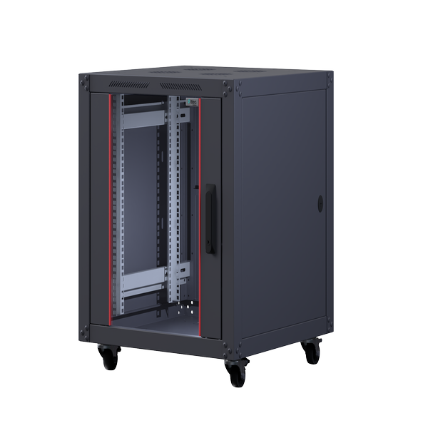 [Ttec Silver-12U6060] ttec Business 12U 600x600 Silverline Dikili Tip Kabinet 