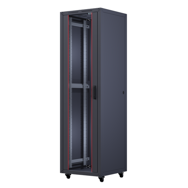 [Ttec Silver-42U6060] ttec Business 42U 600x600 Silverline Dikili Tip Kabinet 