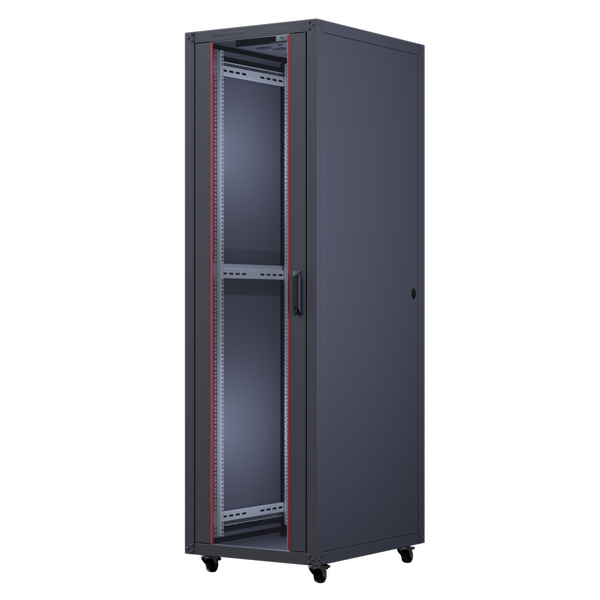 [Ttec Silver-42U6080] ttec Business 42U 600x800 Silverline Dikili Tip Kabinet 