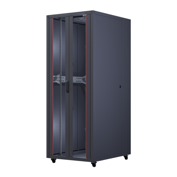 [Ttec Silver-42U80100] ttec Business 42U 800x1000 Silverline Dikili Tip Kabinet 