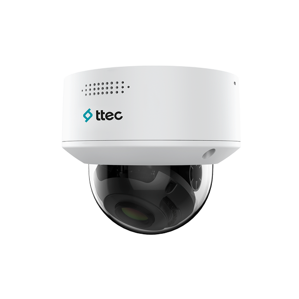 [IPDM-2330L-WMASZ/S] ttec IPDM-2330L-WMASZ/S 2MP 2.7-13.5mm Motorize Lensli IP Dome Kamera (TSS) 
