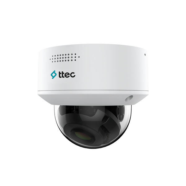 [IPDM-5330L-WMASZ/S] ttec IPDM-5330L-WMASZ/S 5MP 2.7-13.5mm Motorize Lensli IP Dome Kamera (TSS) 