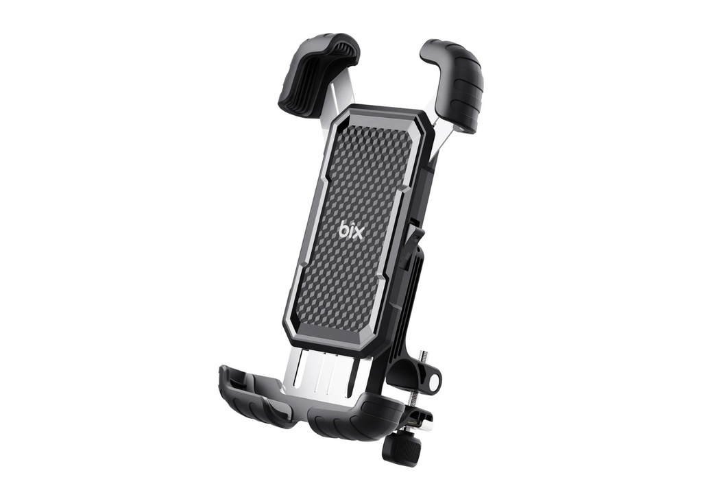 [40835] Bix BPH02 360° Derece Ayarlanabilen Gidon Bağlantılı Bisiklet Motosiklet için ABS 4-7.8¨ inç Telefon Tutucu