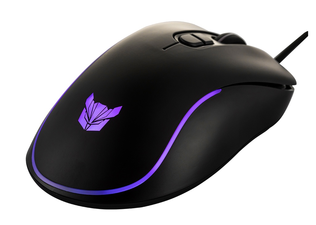 [37308] Rowl RGM-03 SCOPS USB Siyah RGB Aydınlatmalı 6400DPI Gaming Oyuncu Mouse