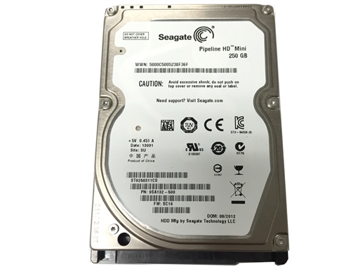 [35261] Seagate 250GB 5400 RPM 2.5 Notebook HardDisk ST9250311CS